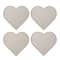 4" Heart Cross Stitch Wood Canvas, 4ct. by Loops & Threads®